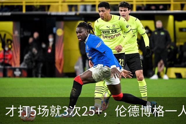 才打5场就3次25+，伦德博格一人顶同届所有新秀